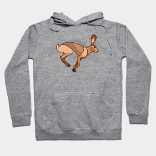 Geometric Jackrabbit / Bunny Hoodie